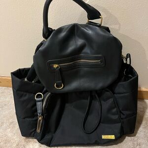Skip Hop Black Baby Diaper Backpack Bag